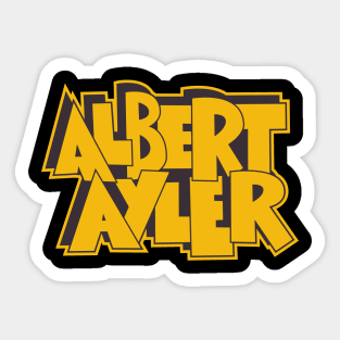 Albert Ayler Jazz Tribute Shirt | Sonic Reverie Collection Sticker